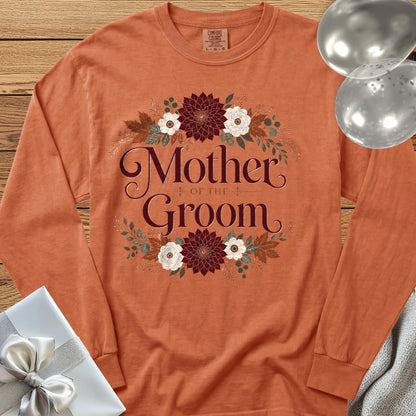 Mother of the Groom - Premium Wedding Long Sleeve T-Shirt - Yam